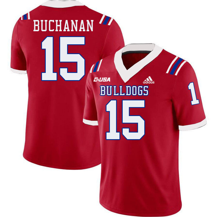 Buck Buchanan Louisiana Tech Jersey,LA Tech Bulldogs Football Jerseys,Uniforms,Gears-Red